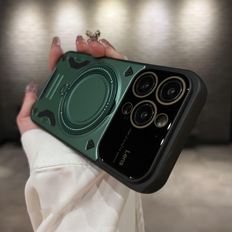 Premium Armor-Like Magnetic Rugged Phone Case with Stand